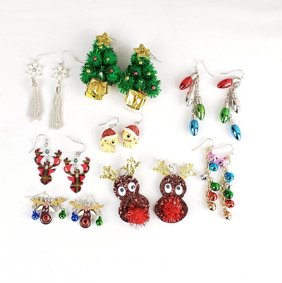 Christmas earring set - Picture 4 of 7